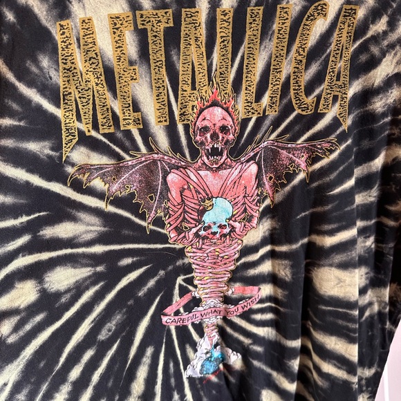 Metallica Tie Dyed Tee - Picture 4 of 5